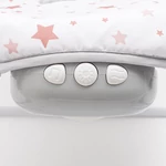 Kép 3/6 - Baby Mix pihenőszék rezgő zenélő csillagok rózsaszín