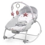 Kép 1/6 - Baby Mix pihenőszék rezgő zenélő csillagok rózsaszín