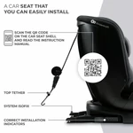 Kép 5/9 - Kinderkraft gyerekülés Xpedition 2 i-Size 360 fok Isofix 40-150cm fekete