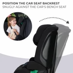 Kép 9/10 - Kinderkraft gyerekülés Safety Fix 2 i-Size Isofix 76-150cm fekete