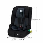 Kép 10/10 - Kinderkraft gyerekülés Safety Fix 2 i-Size Isofix 76-150cm fekete