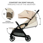 Kép 3/6 - Kinderkraft sportbabakocsi Apino automata Dune bézs