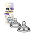 Kép 1/3 - Tommee Tippee cumisüveg cumi CTN 2 db variábilis