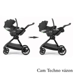 Kép 9/10 - CAM hordozó Relax I-Size 40-87cm Modus és Techno Babila babakocsikra 179 fekete