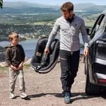 Kép 8/10 - BeSafe gyerekülés Beyond 360 i-Size 61-125 cm Dark Grey Mélange