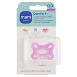 Kép 5/5 - MAM játszócumi Comfort puha szilikon 0-3hó