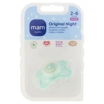 Kép 8/8 - MAM játszócumi Original Night szilikon 2-6hó
