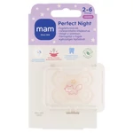 Kép 8/8 - MAM játszócumi Perfect Night szilikon 2-6hó