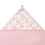 Kép 2/6 - BabyOno fürdõlepedõ kapucnis 100x100cm rózsaszín 1552/01