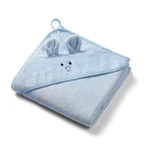 Kép 1/6 - BabyOno fürdõlepedõ kapucnis bambusz 100x100cm egérfülekkel kék 1553/02