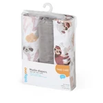 Kép 5/6 - BabyOno textilpelenka színes 3db szürke 348/10