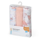 Kép 5/6 - BabyOno textilpelenka színes 3db rózsaszín 348/11