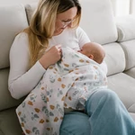 Kép 6/6 - BabyOno textilpelenka színes 3db zöld 348/12