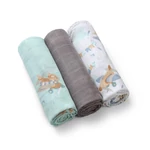 Kép 1/7 - BabyOno textilpelenka színes 3db bambusz szürke 397/10