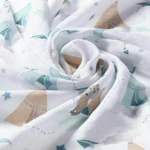 Kép 4/7 - BabyOno textilpelenka színes 3db bambusz világoskék 397/12