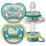 Kép 1/7 - Philips AVENT játszócumi ultra air 18hó bálna 2db