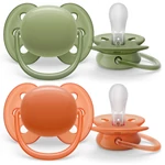 Kép 1/8 - Philips AVENT játszócumi Ultrasoft Premium neutral 18hó 2db