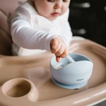 Kép 6/10 - BabyOno tálka szilikon tapadó aljú kék 1481/01