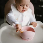 Kép 6/10 - BabyOno tálka szilikon tapadó aljú rózsaszín 1481/02