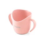 Kép 1/2 - BabyOno tanulópohár - ergonómikus 6hó pasztell rózsaszín 1463/07