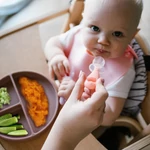 Kép 7/8 - BabyOno etetõkanál szilikon 2db zöld-szürke 784/02