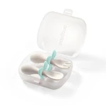 Kép 3/3 - BabyOno evőeszköz-készlet - ergonomikus, dobozzal menta 969/04