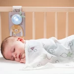 Kép 6/10 - Taf Toys zenélõ éjjeli fény Bunny nyuszi, hangérzélkelõvel, vékony takaróval 13305