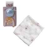 Kép 1/10 - Taf Toys zenélõ éjjeli fény Bunny nyuszi, hangérzélkelõvel, vékony takaróval 13305