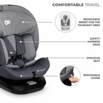 Kép 7/9 - Kinderkraft gyerekülés I-Grow i-Size Isofix 40-150cm szürke