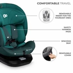 Kép 6/9 - Kinderkraft gyerekülés I-Grow i-Size Isofix 40-150cm zöld-kék