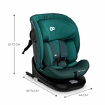 Kép 7/9 - Kinderkraft gyerekülés I-Grow i-Size Isofix 40-150cm zöld-kék