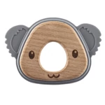 Kép 1/4 - Zopa rágóka szilikon Koala galambszürke