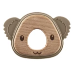 Kép 1/4 - Zopa rágóka szilikon Koala bézs