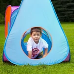 Kép 8/9 - Baby Mix gyermek sátor 3az1-ben 3 részes narancs-kék