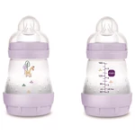 Kép 1/4 - MAM cumisüveg Anti-Colic Matt 160ml lányos