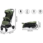 Kép 10/10 - Fill sportbabakocsi - Styler Elite zöld S750-29