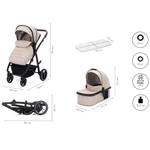 Kép 10/10 - Fill multifunkciós babakocsi Jaguar beige melange 775-09