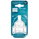Kép 2/4 - Philips AVENT etetőcumi Anti-Colic 2db 2 cseppes 1hó