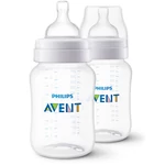 Kép 1/8 - Philips AVENT cumisüveg Anti-colic 260ml 1hó 2db-os