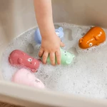 Kép 4/5 - Nattou fürdõjáték szett spiccelõs 3db lányos
