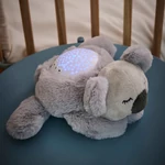 Kép 3/4 - Nattou éjjeli fény projektor zenélő plüss koala szürke