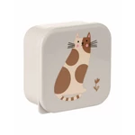 Kép 4/5 - Kikkaboo ételtároló doboz 4 db-os Kitty Cat