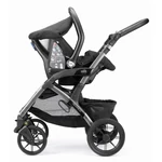 Kép 2/3 - CAM hordozó Area Zero Plusz I-Size 40-75cm Dinamico és Fluido babakocsikra 761 fekete