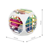 Kép 7/7 - BabyOno szenzoros játék Cube Box 1582
