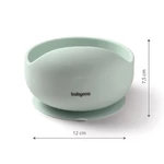 Kép 7/9 - BabyOno tálka szilikon tapadó aljú menta 1481/03