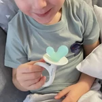 Kép 6/7 - BabyOno rágóka csiga fehér/kék 1597/02