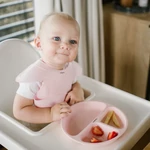 Kép 3/8 - BabyOno előke szilikon állítható rózsaszín 1639/02