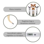 Kép 6/7 - Zopa lázmérõ digitális flexibilis 30mp maci ZOP086552