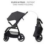 Kép 2/9 - Kinderkraft sportbabakocsi 25 kg Trig 3 Granite grey