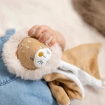 Kép 3/5 - Nattou szundikendő plüss Flo, Ernest and Oli - Ernest, az oroszlán